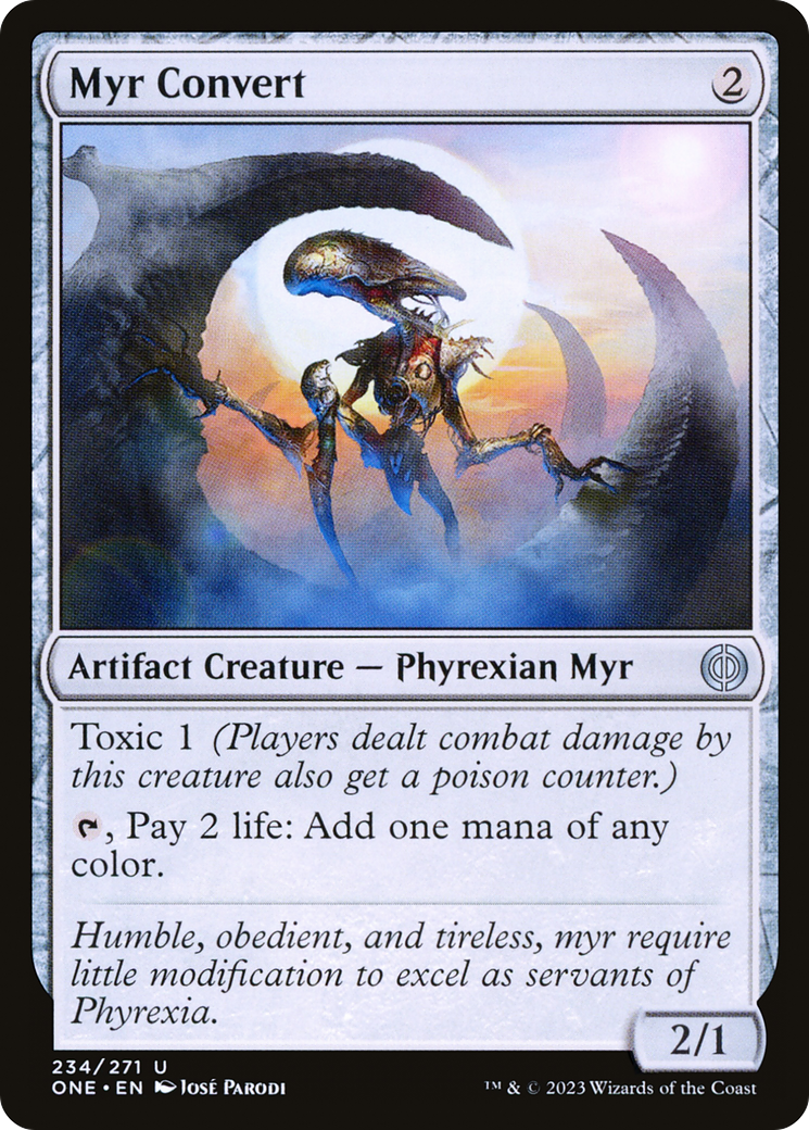 Myr Convert [Phyrexia: All Will Be One] | Exor Games Summserside