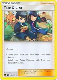 Tate & Liza (148a/168) (Alternate Art Promo) (Battle Arena Deck Exclusive) [Sun & Moon: Celestial Storm] | Exor Games Summserside