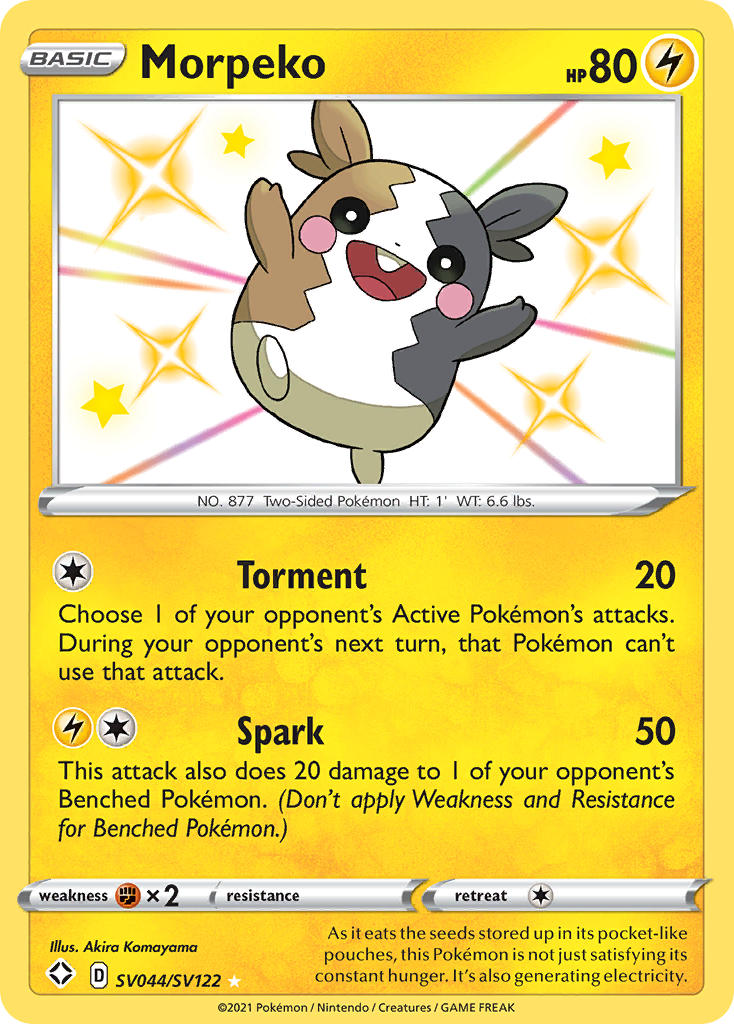 Morpeko (SV044/SV122) [Sword & Shield: Shining Fates] | Exor Games Summserside