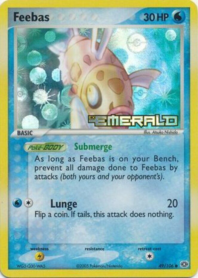 Feebas (49/106) (Stamped) [EX: Emerald] | Exor Games Summserside