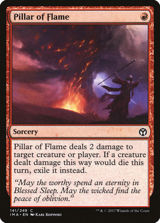 Pillar of Flame [Iconic Masters] | Exor Games Summserside