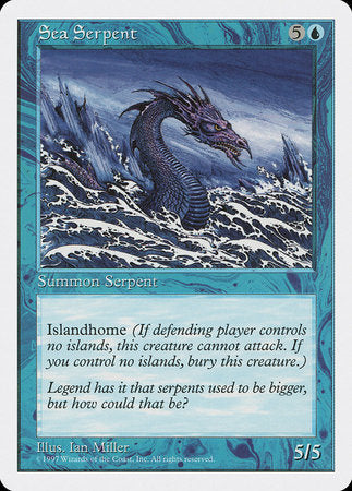 Sea Serpent [Fifth Edition] | Exor Games Summserside