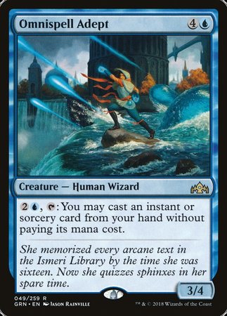 Omnispell Adept [Guilds of Ravnica] | Exor Games Summserside