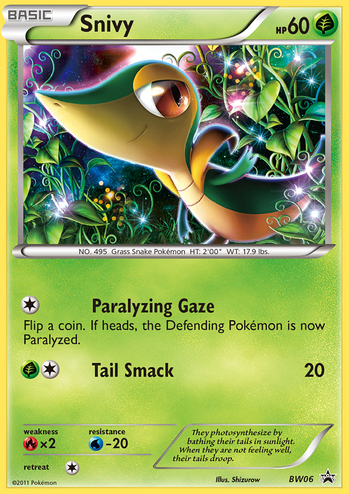 Snivy (BW06) [Black & White: Black Star Promos] | Exor Games Summserside