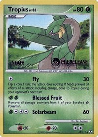 Tropius (52/111) (Staff Prerelease Promo) [Nintendo: Black Star Promos] | Exor Games Summserside