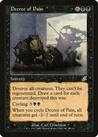 Decree of Pain [Scourge] | Exor Games Summserside