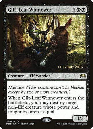 Gilt-Leaf Winnower [Magic Origins Promos] | Exor Games Summserside