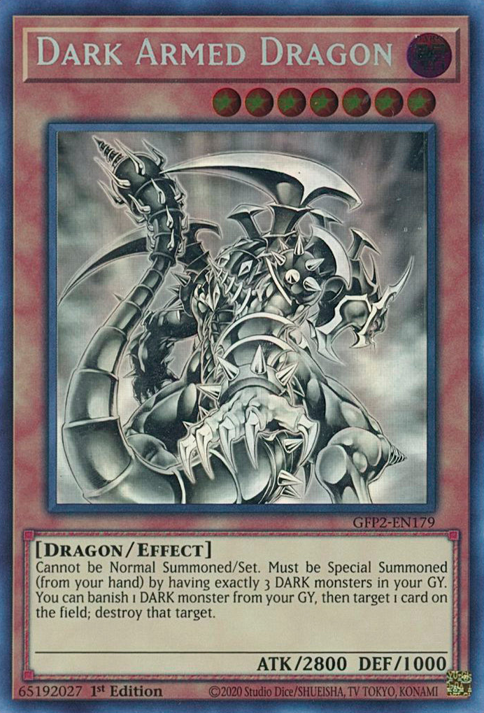 Dark Armed Dragon [GFP2-EN179] Ghost Rare | Exor Games Summserside