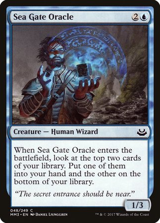 Sea Gate Oracle [Modern Masters 2017] | Exor Games Summserside