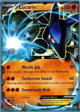 Lucario EX (54/111) (The Flying Hammer - Rowan Stavenow) [World Championships 2015] | Exor Games Summserside