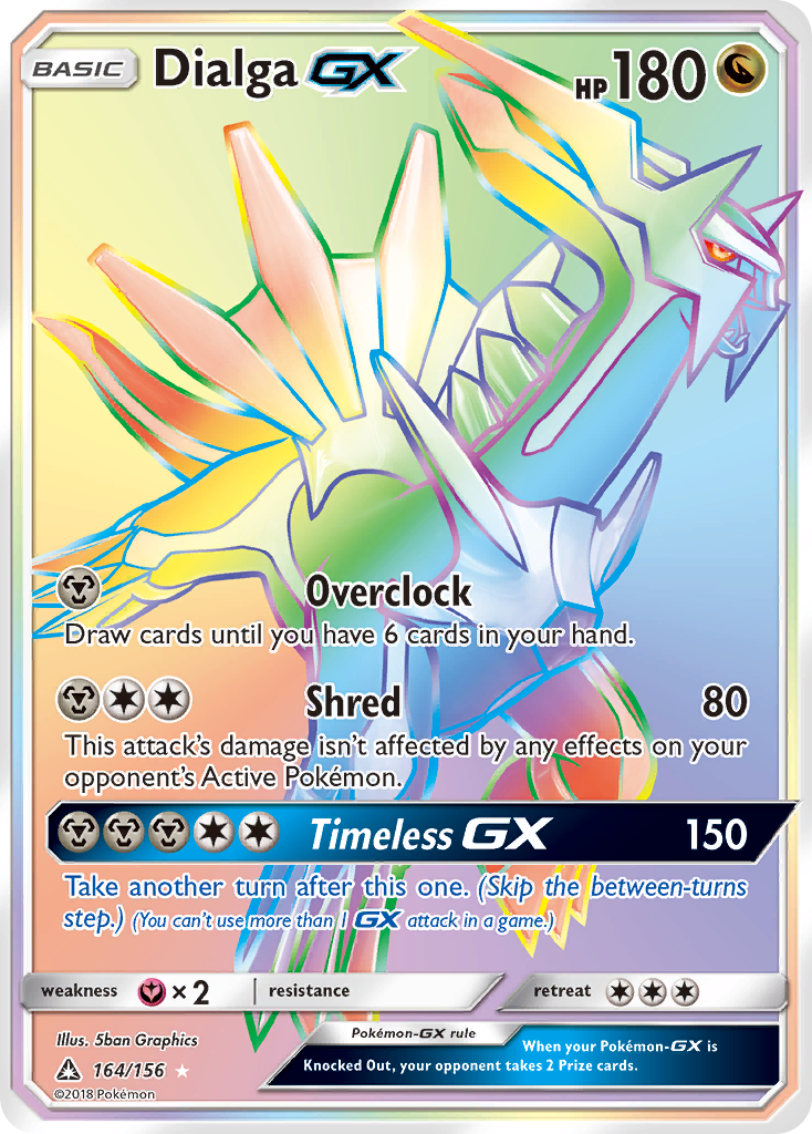 Dialga GX (164/156) [Sun & Moon: Ultra Prism] | Exor Games Summserside