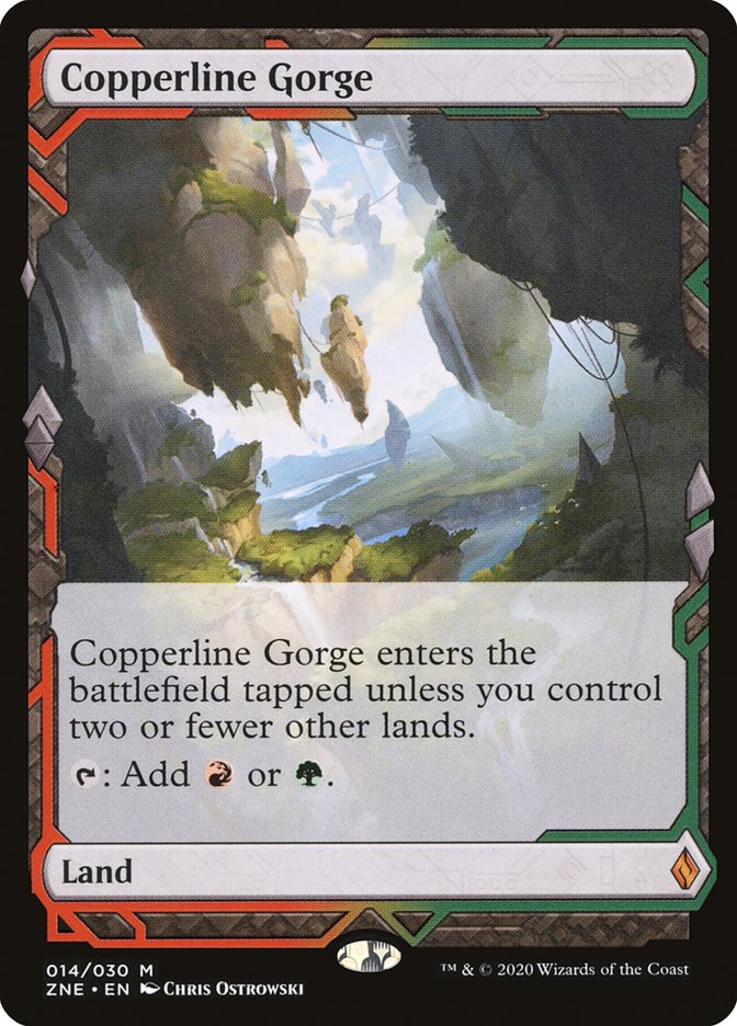 Copperline Gorge [Zendikar Rising Expeditions] | Exor Games Summserside