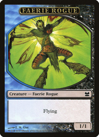 Faerie Rogue Token (Blue/Black) [Modern Masters Tokens] | Exor Games Summserside