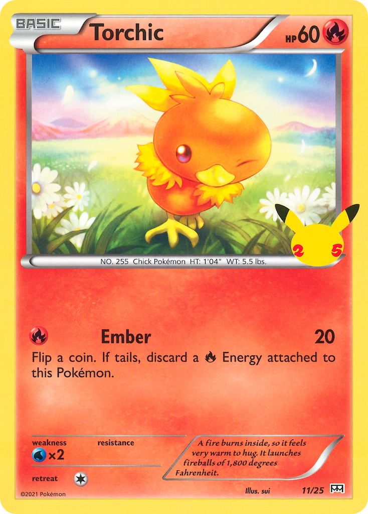 Torchic (11/25) [McDonald's 25th Anniversary] | Exor Games Summserside