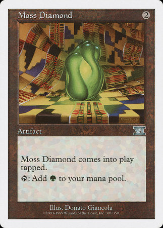 Moss Diamond [Classic Sixth Edition] | Exor Games Summserside