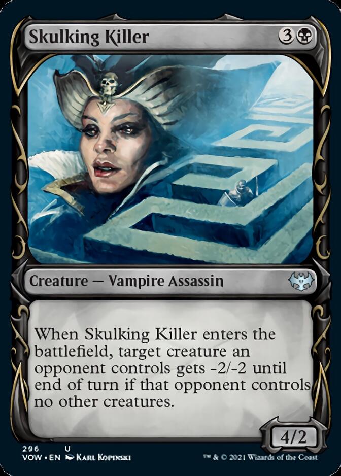 Skulking Killer (Showcase Fang Frame) [Innistrad: Crimson Vow] | Exor Games Summserside