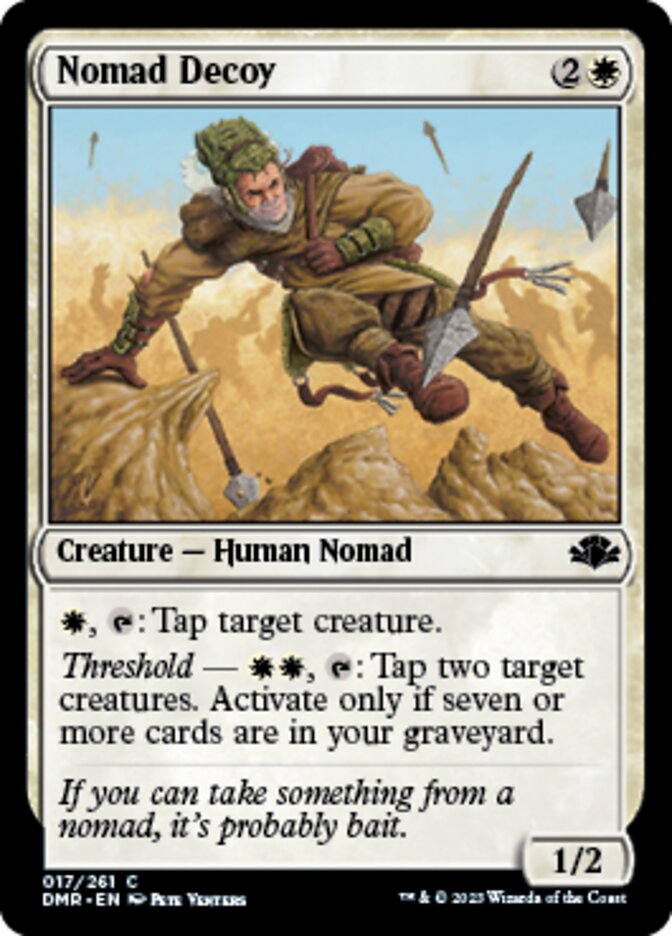 Nomad Decoy [Dominaria Remastered] | Exor Games Summserside