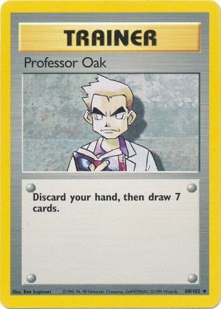 Professor Oak (88/102) [Base Set Unlimited] | Exor Games Summserside