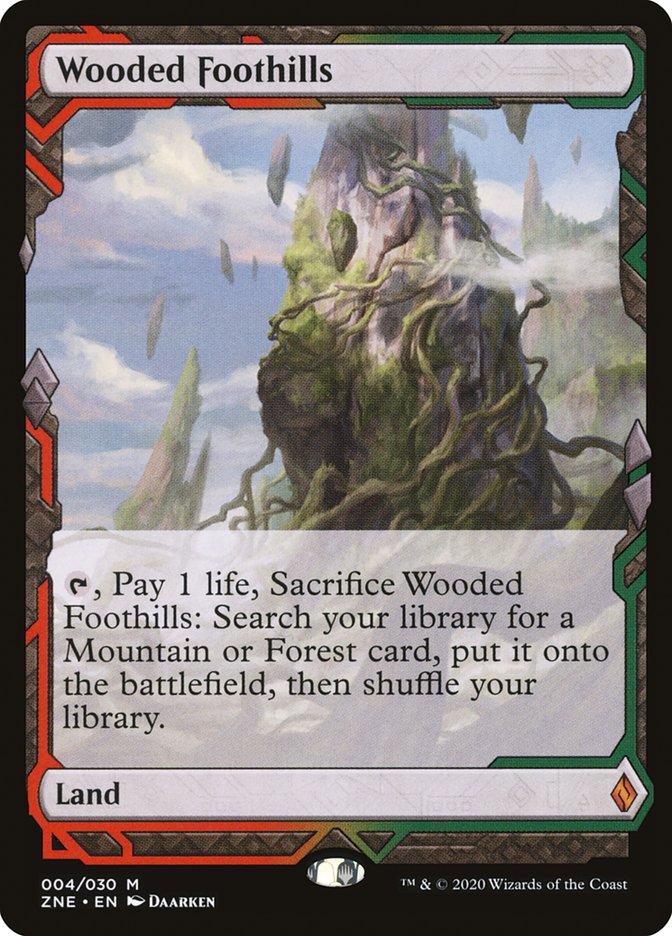 Wooded Foothills [Zendikar Rising Expeditions] | Exor Games Summserside