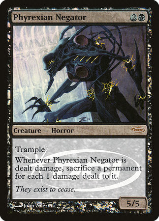Phyrexian Negator [Judge Gift Cards 2004] | Exor Games Summserside