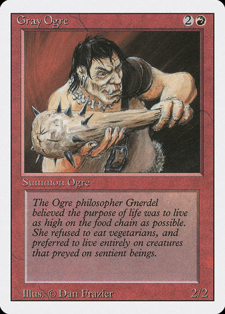 Gray Ogre [Revised Edition] | Exor Games Summserside