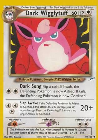 Dark Wigglytuff (40/105) [Neo Destiny Unlimited] | Exor Games Summserside