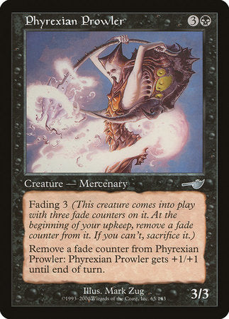 Phyrexian Prowler [Nemesis] | Exor Games Summserside