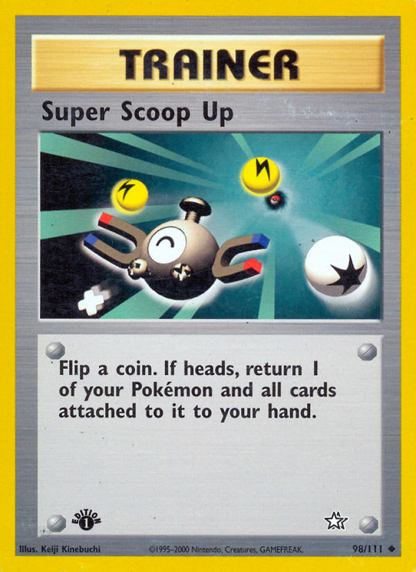 Super Scoop Up (98/111) [Neo Genesis 1st Edition] | Exor Games Summserside