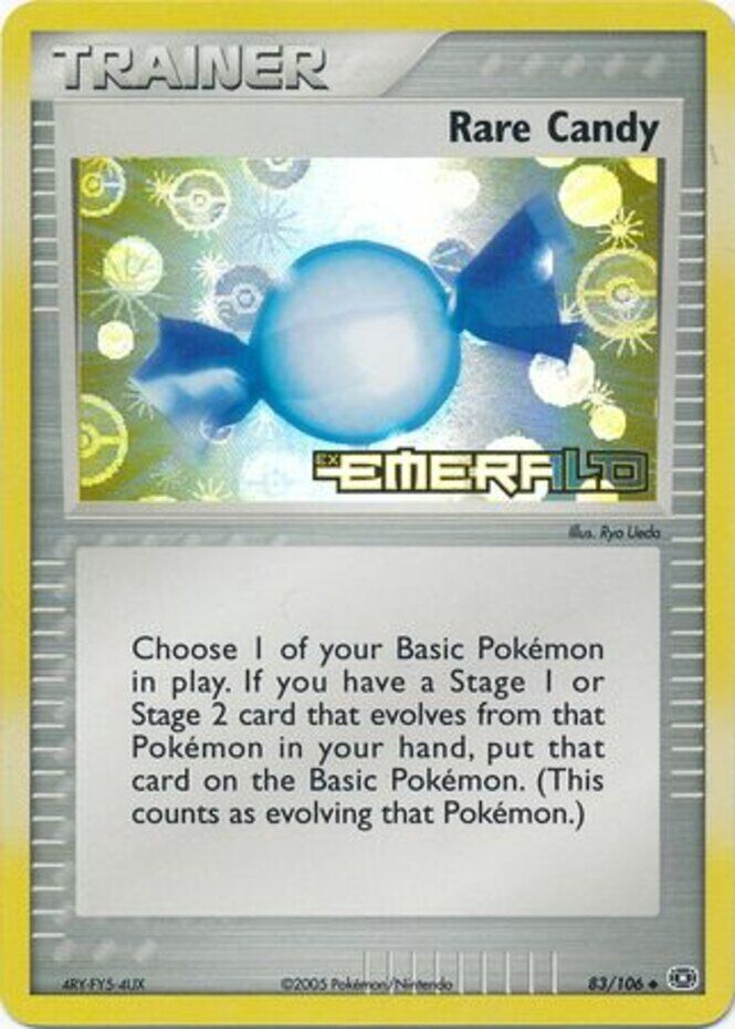 Rare Candy (83/106) (Stamped) [EX: Emerald] | Exor Games Summserside