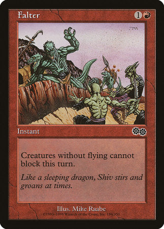 Falter [Urza's Saga] | Exor Games Summserside