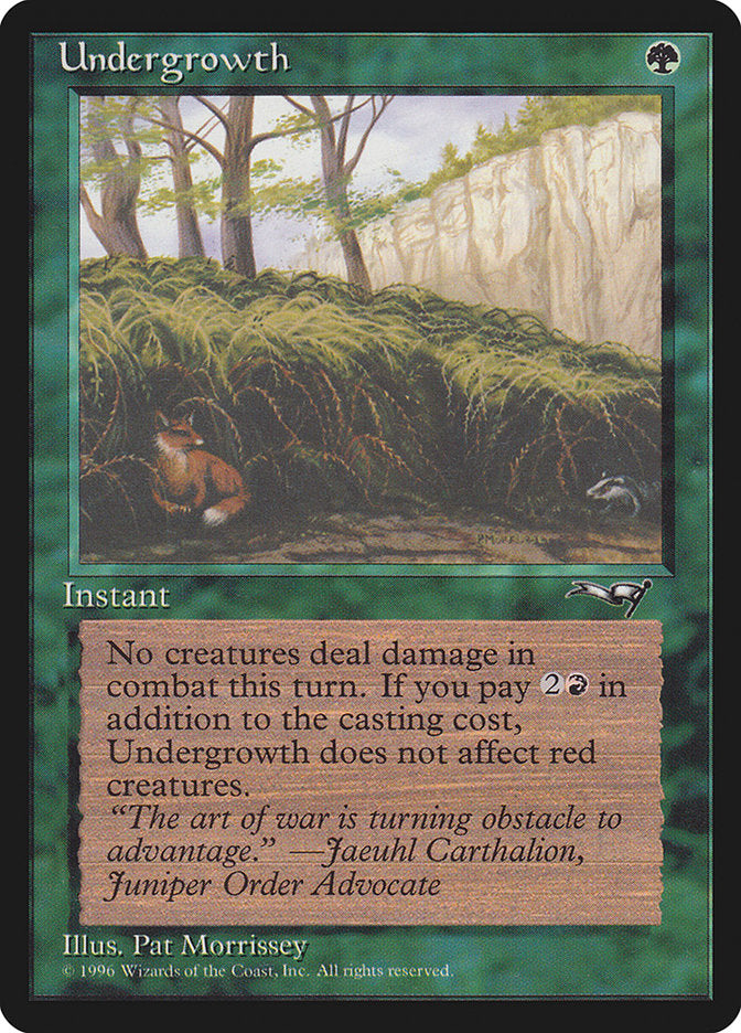 Undergrowth (Fox Art) [Alliances] | Exor Games Summserside