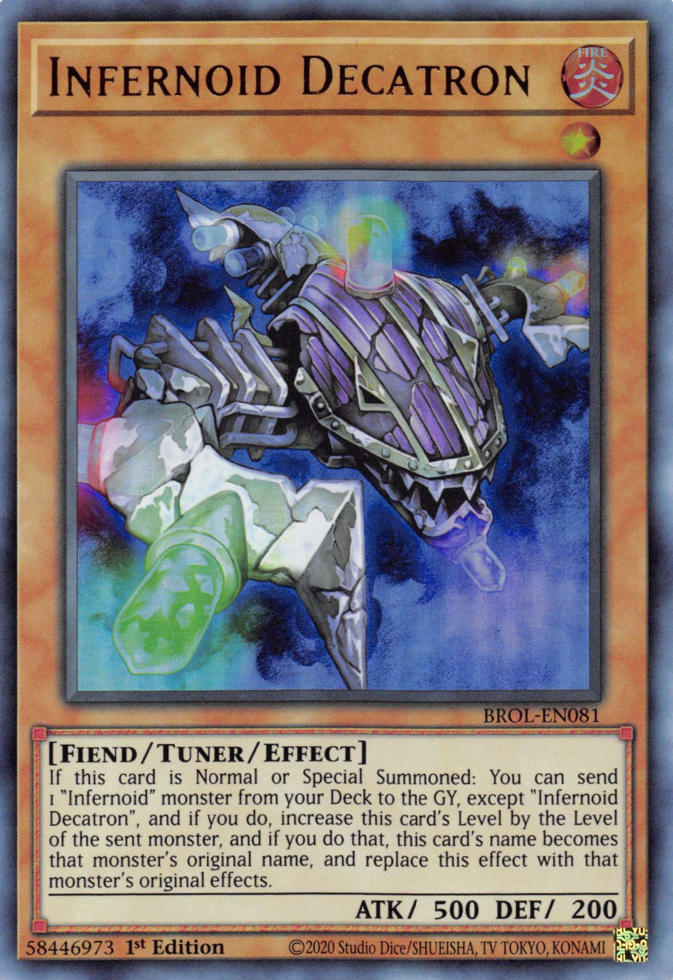 Infernoid Decatron [BROL-EN081] Ultra Rare | Exor Games Summserside