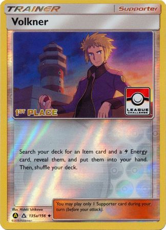 Volkner (135a/156) (League Challenge 1st Place) [Sun & Moon: Ultra Prism] | Exor Games Summserside