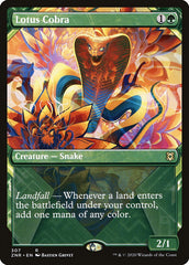 Lotus Cobra (Showcase) [Zendikar Rising] | Exor Games Summserside