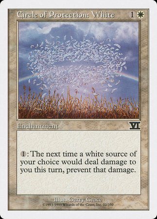 Circle of Protection: White [Classic Sixth Edition] | Exor Games Summserside