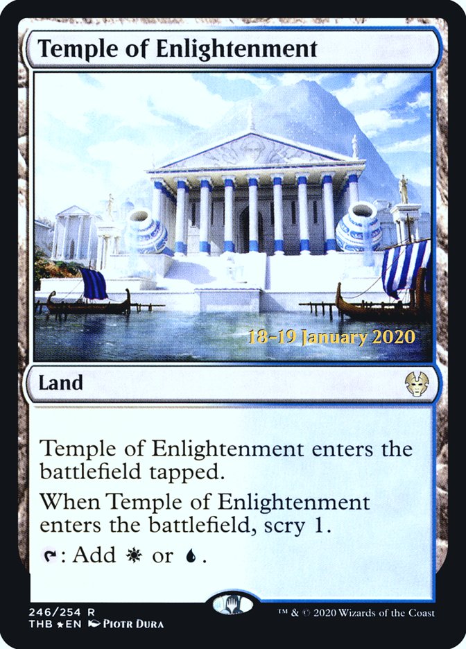 Temple of Enlightenment [Theros Beyond Death Prerelease Promos] | Exor Games Summserside