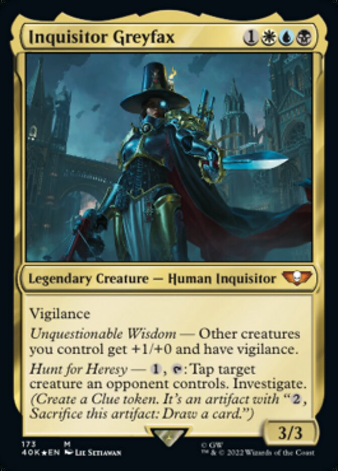 Inquisitor Greyfax (173) [Universes Beyond: Warhammer 40,000] | Exor Games Summserside