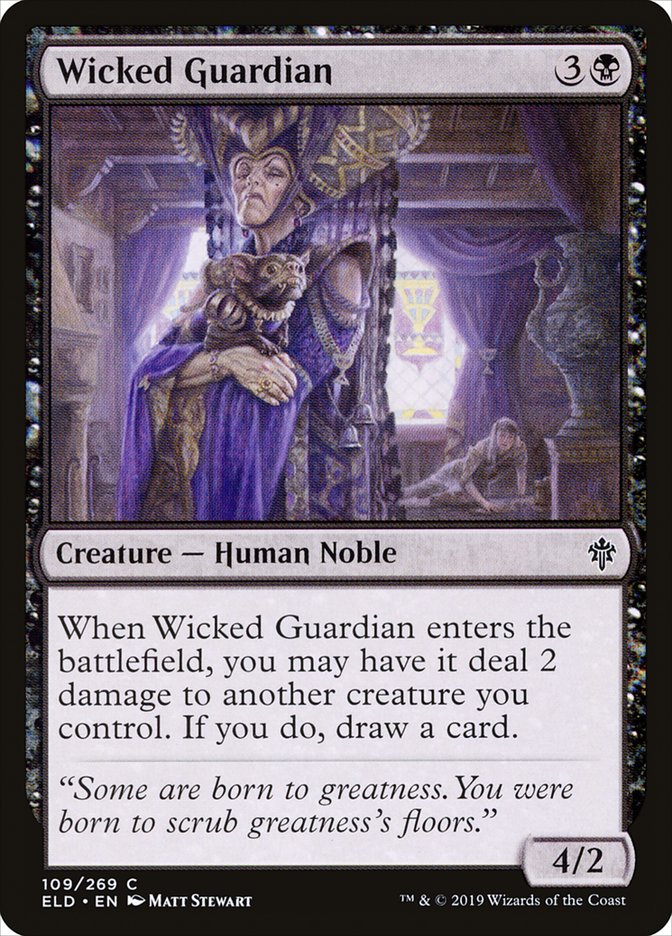 Wicked Guardian [Throne of Eldraine] | Exor Games Summserside