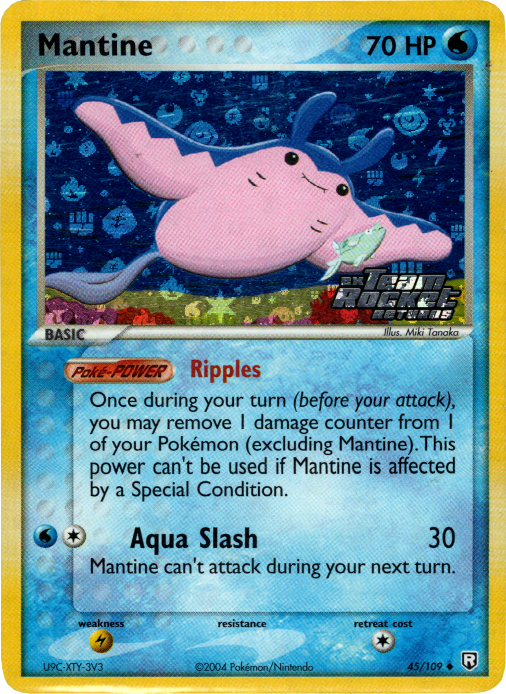 Mantine (45/109) (Stamped) [EX: Team Rocket Returns] | Exor Games Summserside