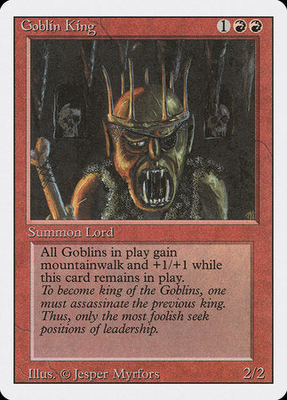 Goblin King [Revised Edition] | Exor Games Summserside