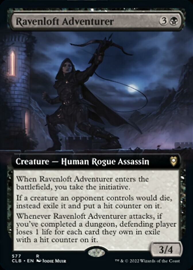 Ravenloft Adventurer (Extended Art) [Commander Legends: Battle for Baldur's Gate] | Exor Games Summserside