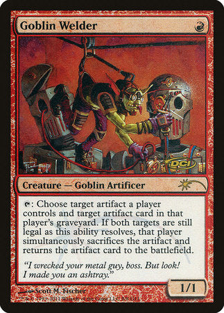 Goblin Welder [Judge Gift Cards 2011] | Exor Games Summserside