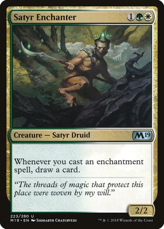 Satyr Enchanter [Core Set 2019] | Exor Games Summserside