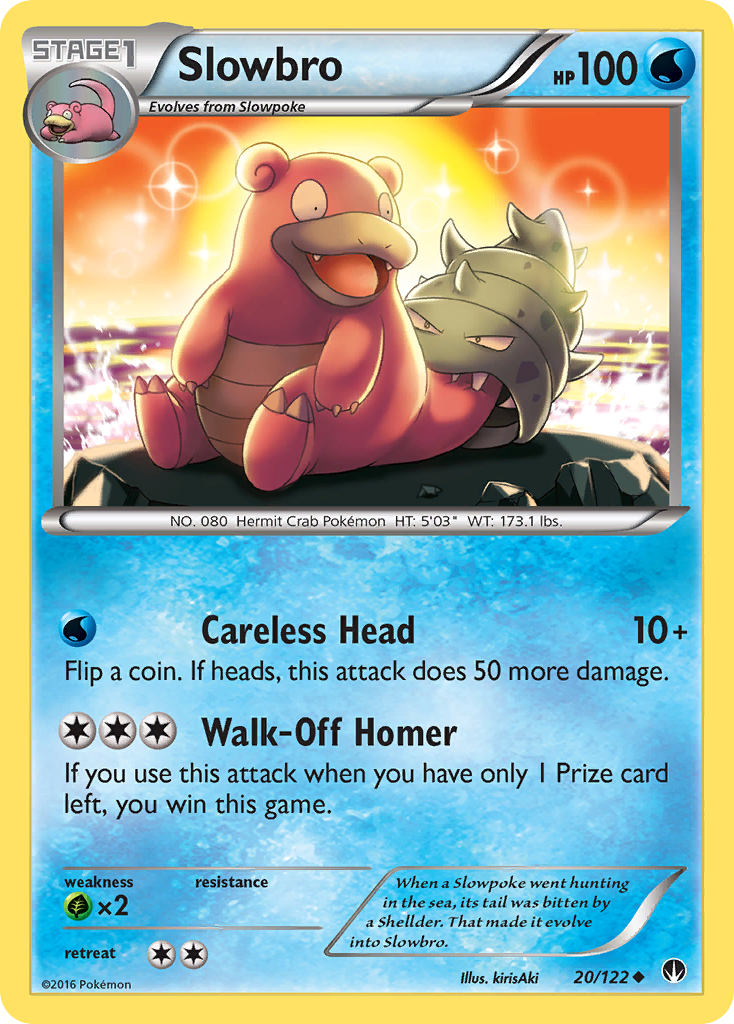 Slowbro (20/122) [XY: BREAKpoint] | Exor Games Summserside