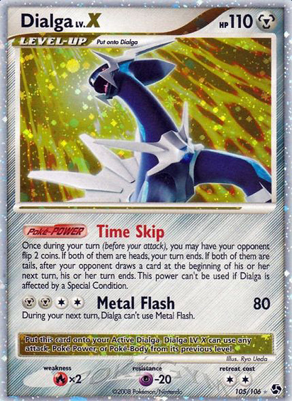 Dialga LV.X (105/106) [Diamond & Pearl: Great Encounters] | Exor Games Summserside