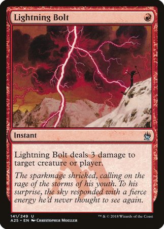 Lightning Bolt [Masters 25] | Exor Games Summserside