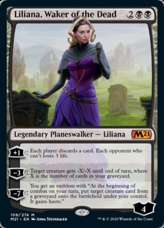 Liliana, Waker of the Dead [Core Set 2021] | Exor Games Summserside