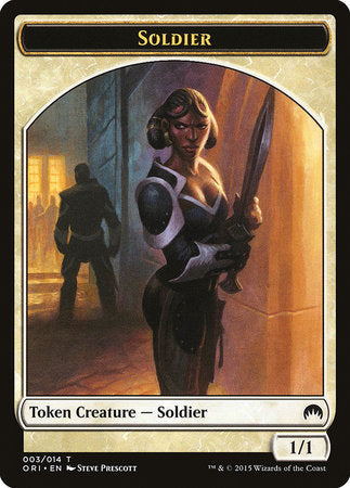 Soldier Token [Magic Origins Tokens] | Exor Games Summserside