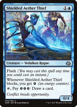 Shielded Aether Thief [Aether Revolt] | Exor Games Summserside