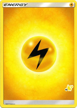 Lightning Energy (Pikachu Stamp #43) [Battle Academy 2020] | Exor Games Summserside